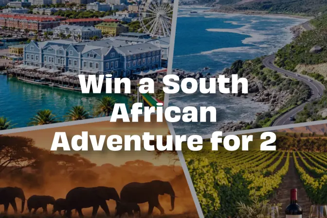 Win A South Africa Safari Trip + £5k Cash