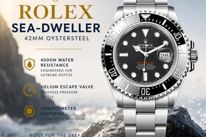 New 2026 Rolex Sea Dweller 42Mm Oystersteel