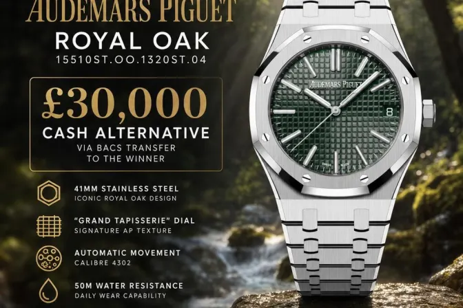New 2026 Audemars Piguet Royal Oak Green Dial