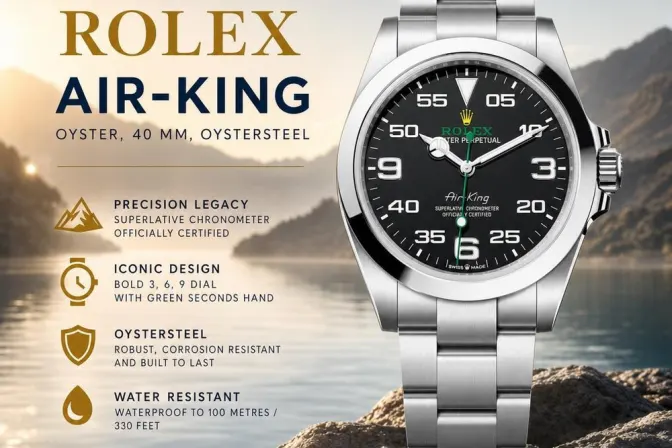New 2026 Rolex Air-King Oyster, 40 Mm, Oystersteel
