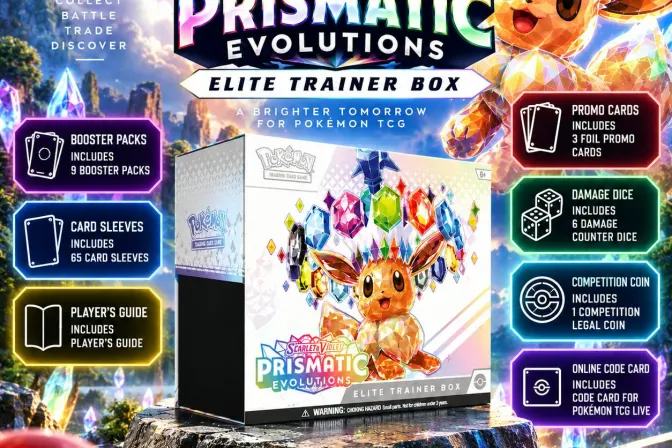 Pokemon Tcg: Prismatic Evolutions - Elite Trainer Box
