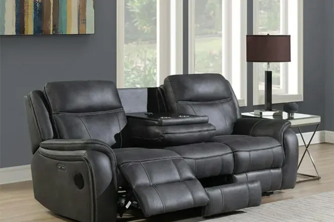 Brand New Phoenix Media 3 Seater Power Recliner