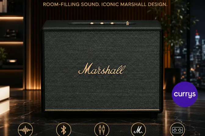 Marshall Woburn Iii 150W Signature Sound Bluetooth Speaker