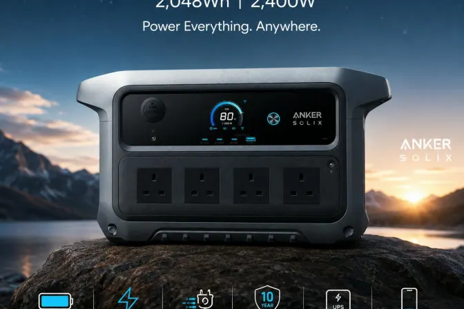 Anker Solix C2000 Gen 2 Portable Power Station
