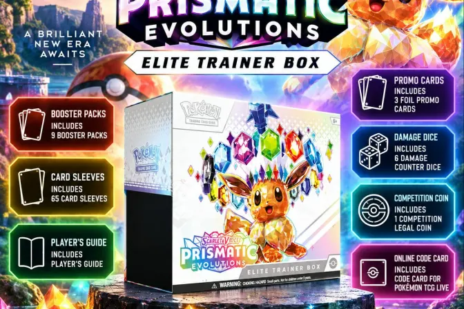 Pokemon Tcg: Prismatic Evolutions - Elite Trainer Box