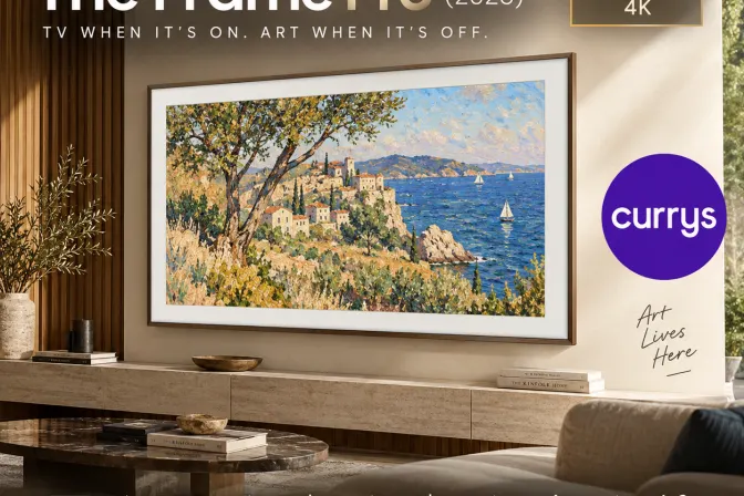 Samsung the Frame Pro (2026) 85" Neo QLED 4K Art Mode Smart Ai TV + Installation