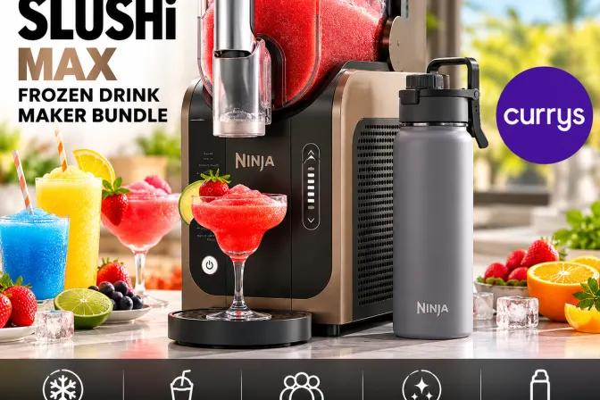 Ninja Slushie Frozen Drinks Maker Bundle