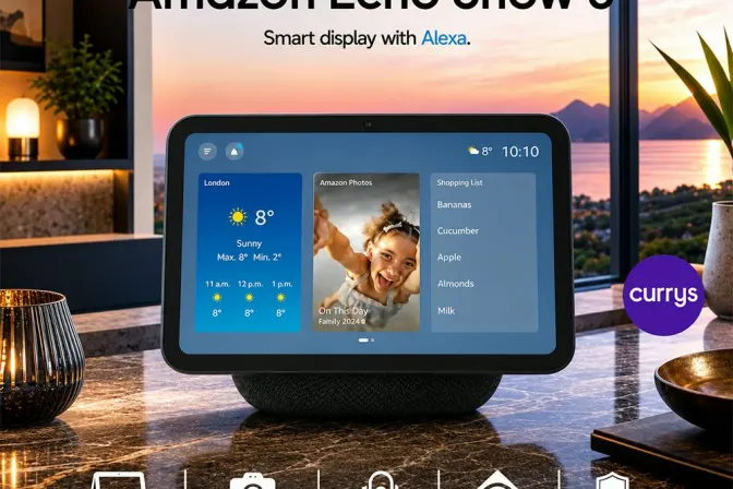 Amazon Echo Show 8 Smart Display with Alexa - Graphite