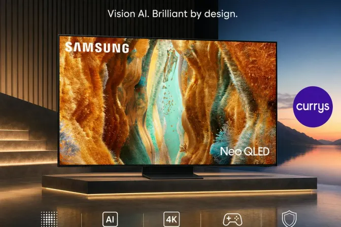 Samsung Qn70F 55" Neo QLED 4K Mini LED Vision Ai Smart TV
