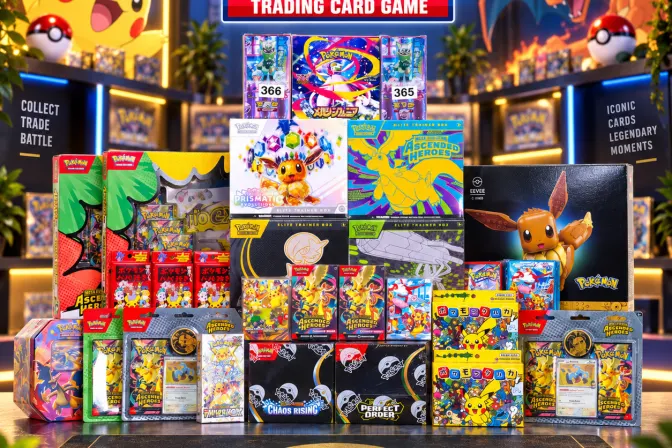 Massive Sealed Pokémon Tcg Collection