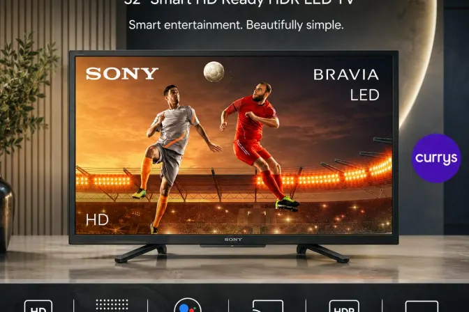 Sony Bravia Kd32W800P1U 32" Smart HD Ready HDR LED TV