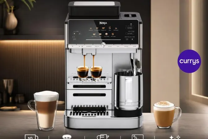 Ninja Autobarista AE1001UK Bean-To-Cup Coffee Machine