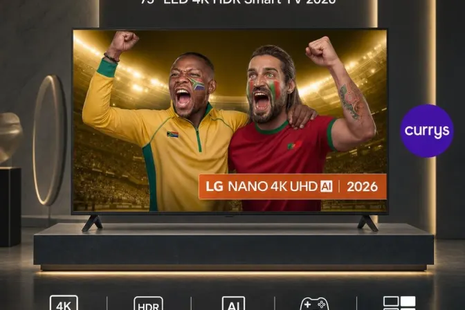 LG Nu80 75" LED 4K HDR Smart TV 2026