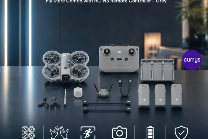 DJI Neo 2 Fly More Combo with RC-N3 Remote Controller - Grey
