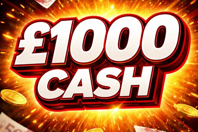 £1000 Cash
