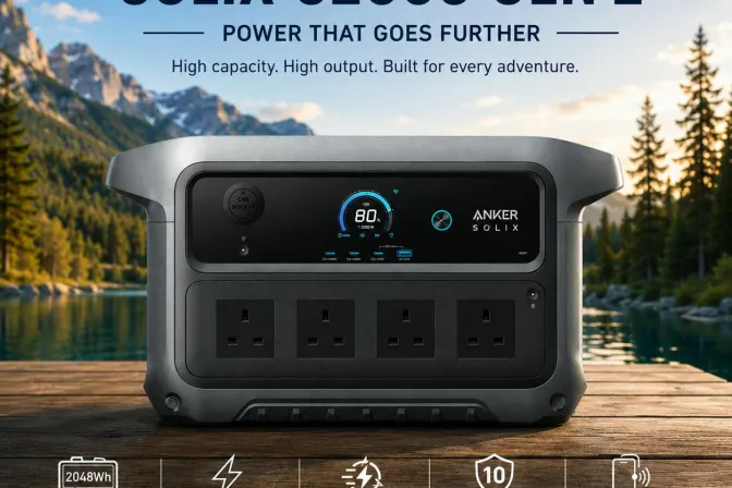 Anker Solix C2000 Gen 2 Portable Power Station