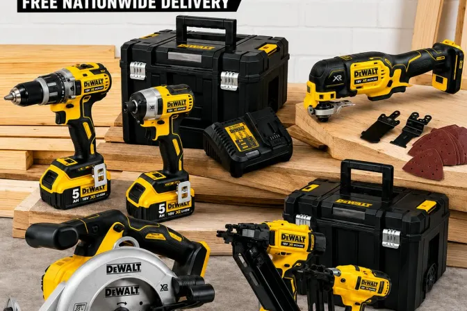 Mega Dewalt Diy Power Tool Bundle