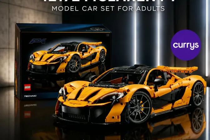 Lego Technic 42172 Mclaren P1 Model Car Set for Adults