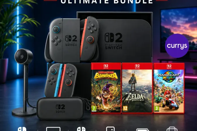 Brand New Nintendo Switch 2 Ultimate Gaming Bundle