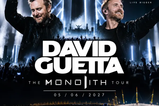 2 X David Guetta 'The Monolith Tour' O2 Amex Lounge 05/06/2027