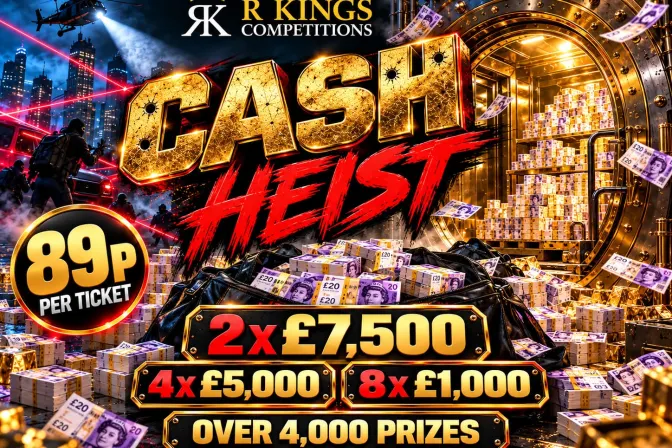 89p Cash Heist Instant Competition