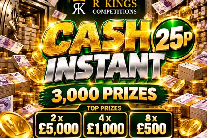 25p Cash Instant Competition