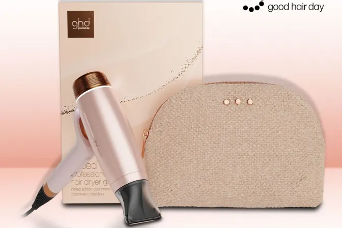 Ghd Speed Ionic Hair Dryer Festive Gift Set in Cashmere Beige