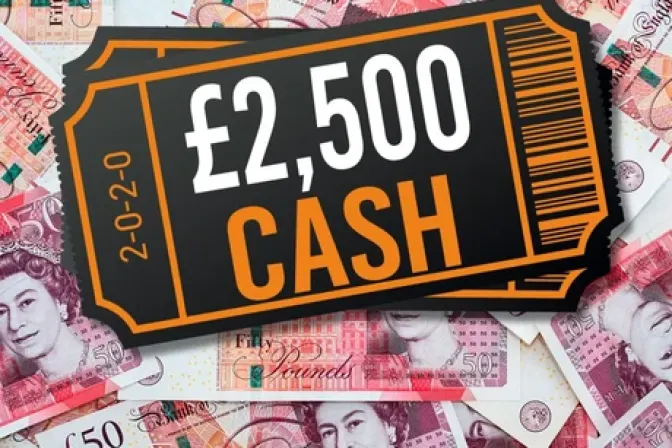 £2,500 Tax Free Cash