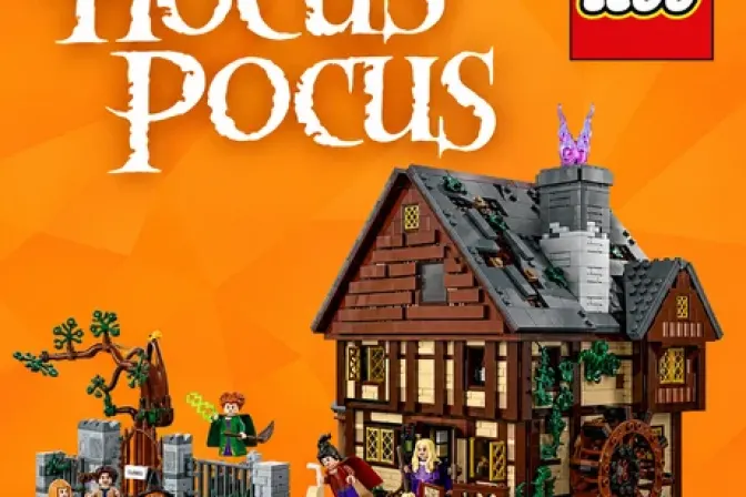 Lego Hocus Pocus: the Sanderson Sisters' Cottage