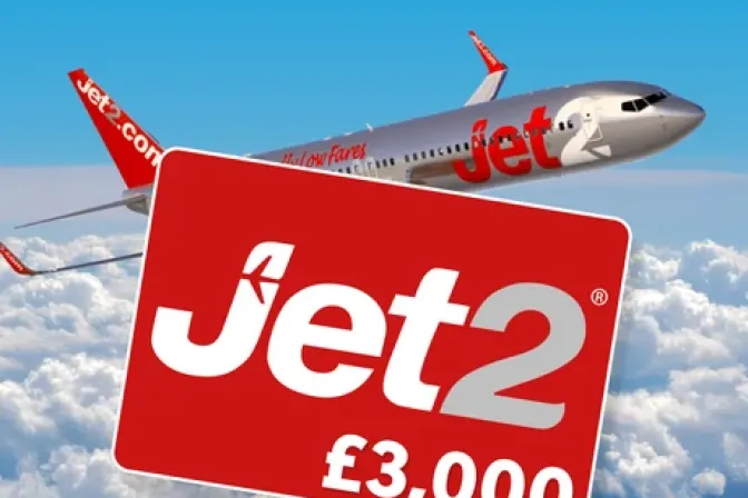 £3,000 Jet2 Holiday Voucher