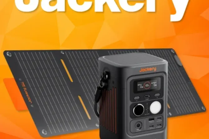 Jackery Solar Generator + Foldable Solar Panel