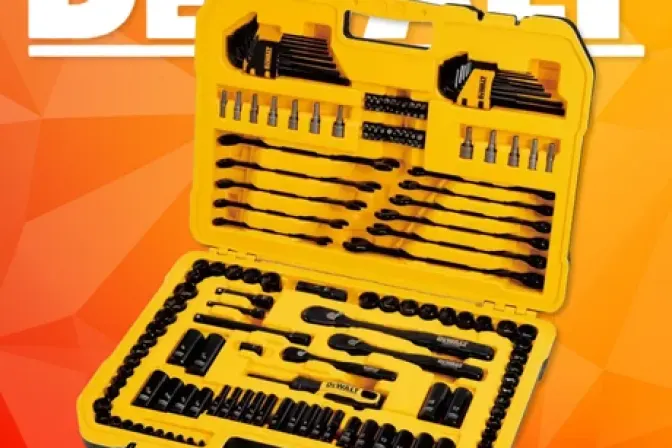 Dewalt Mechanics Set 184pcs
