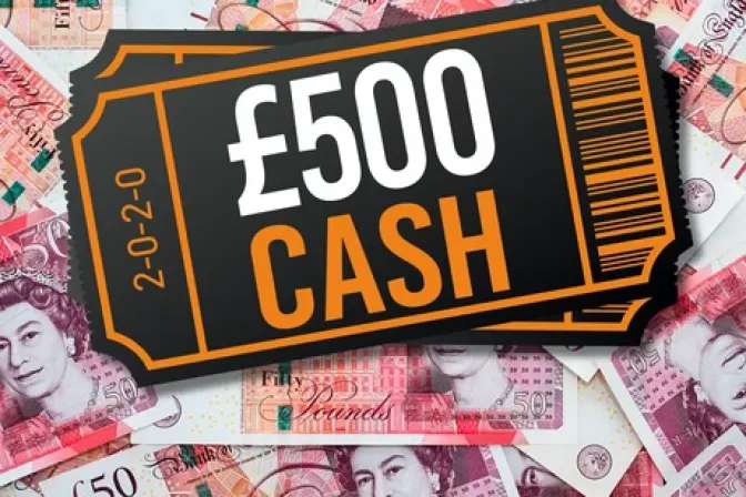£500 Tax Free Cash