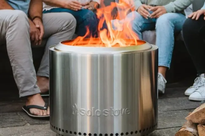 Solo Stove Bonfire 2.0 Stainless Steel Portable Smokeless Firepit