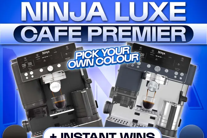 Ninja Luxe Café Premier Espresso Machine!