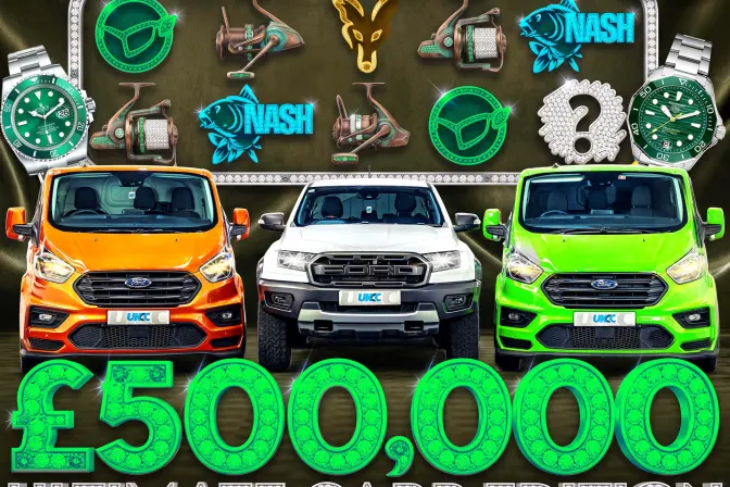 £500K Mega Instant Win - Ultimate Carp Edition!