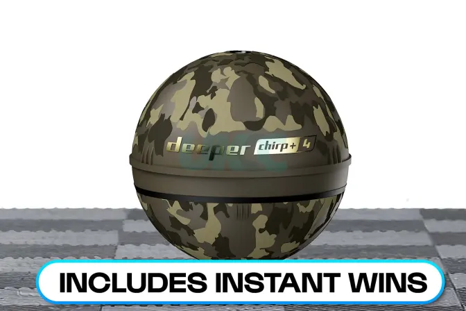 Deeper Chirp+ 4 Smart Sonar!