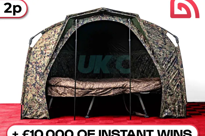 Trakker Tempest RS 100 Bivvy + Solar Sp C-Tech Bedchair!
