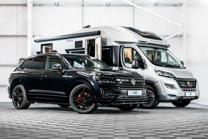 2025 Adria Coral Supreme Motorhome + VW Touareg R-Line!