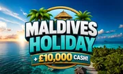 Win A Holiday to the Maldives & £10k Cash